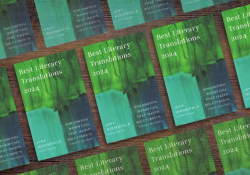 A tile image of the cover to Best Literary Translations 2024
