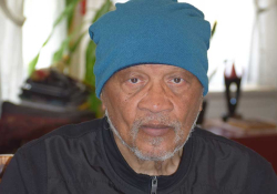 A photograph of Ishmael Reed