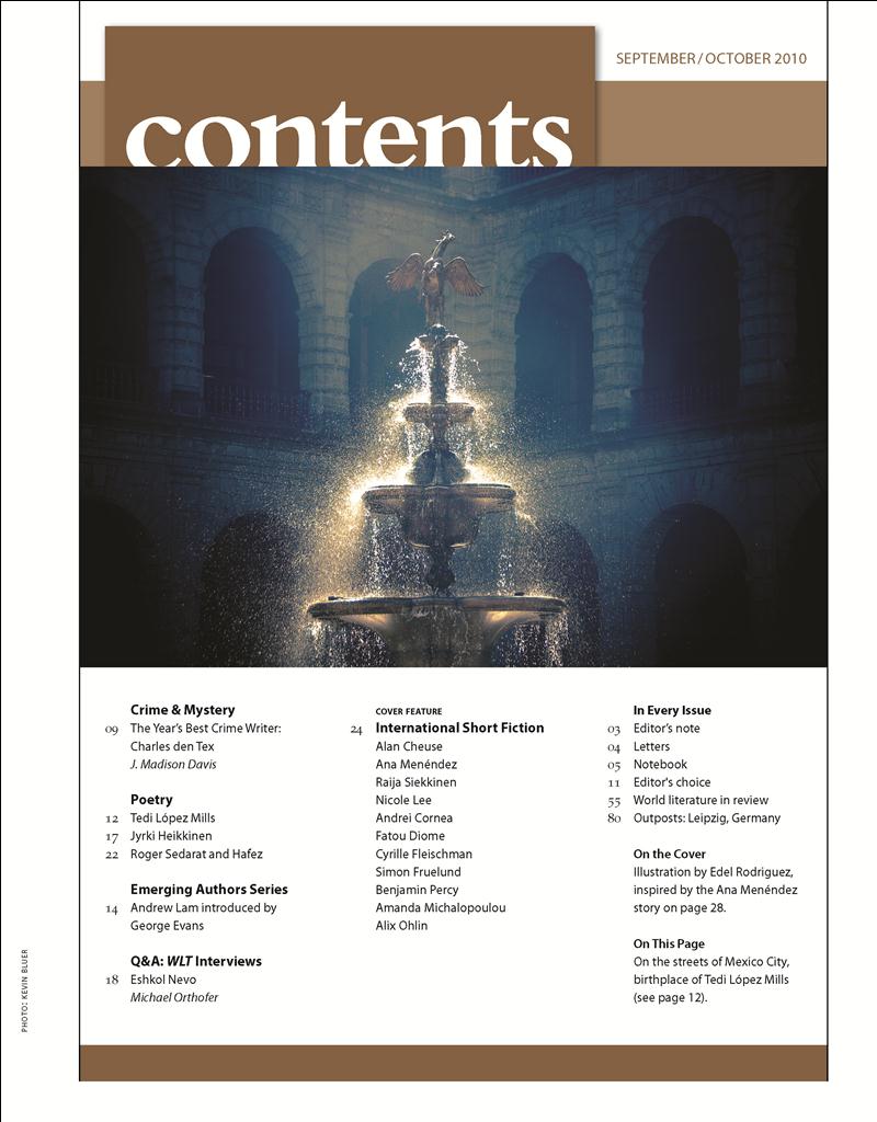 September 2010 Table of Contents