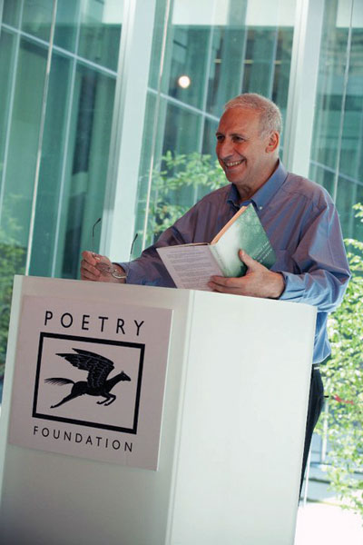 Poet Ed Hirsch at the Poetry Foundation. Photo courtesy of the Poetry Foundation
