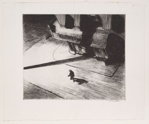 Night Shadows by Edward Hopper