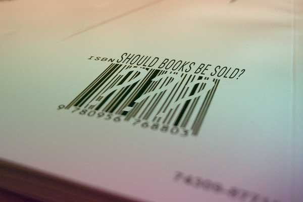 Should Books Be Sold Barcode Graphic