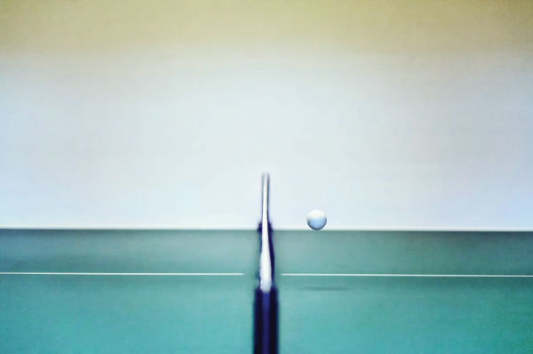 Ping-Pong Table. Photo by Raul Lieberwirth