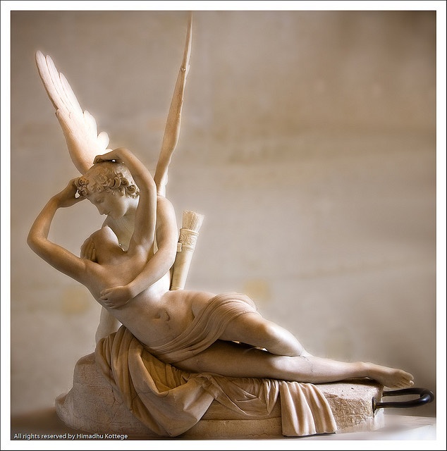 Antonio Canova (1757–1822), Psyche Revived by Cupid’s Kiss, marble, MR 1777, Musée du Louvre, Paris / © 2010 Musée du Louvre / Raphaël Chipault.