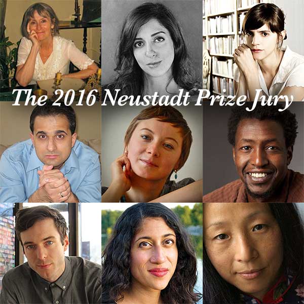 The 2016 Neustadt Prize Jury