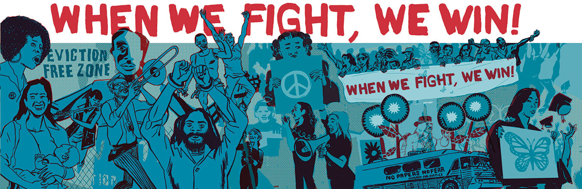 When We Fight, We Win! Illustration: Verso Books