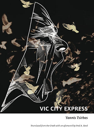 The cover to Vic City Express by Yannis Tsirbas