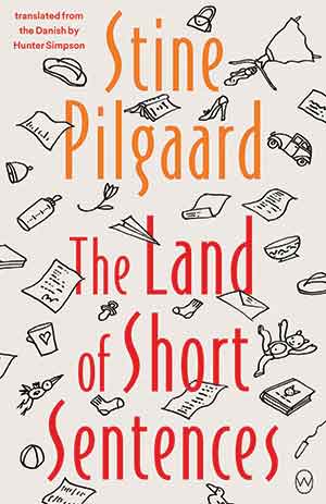 The cover to The Land of Short Sentences by Stine Pilgaard