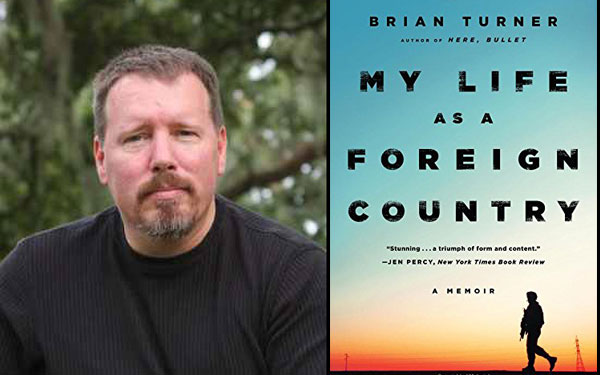 Brian Turner, book cover: My Life as a Foreign Country