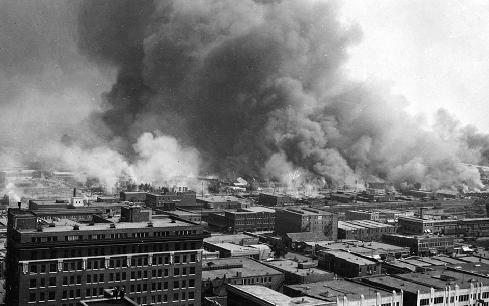 Photo from the Tulsa Race Riot