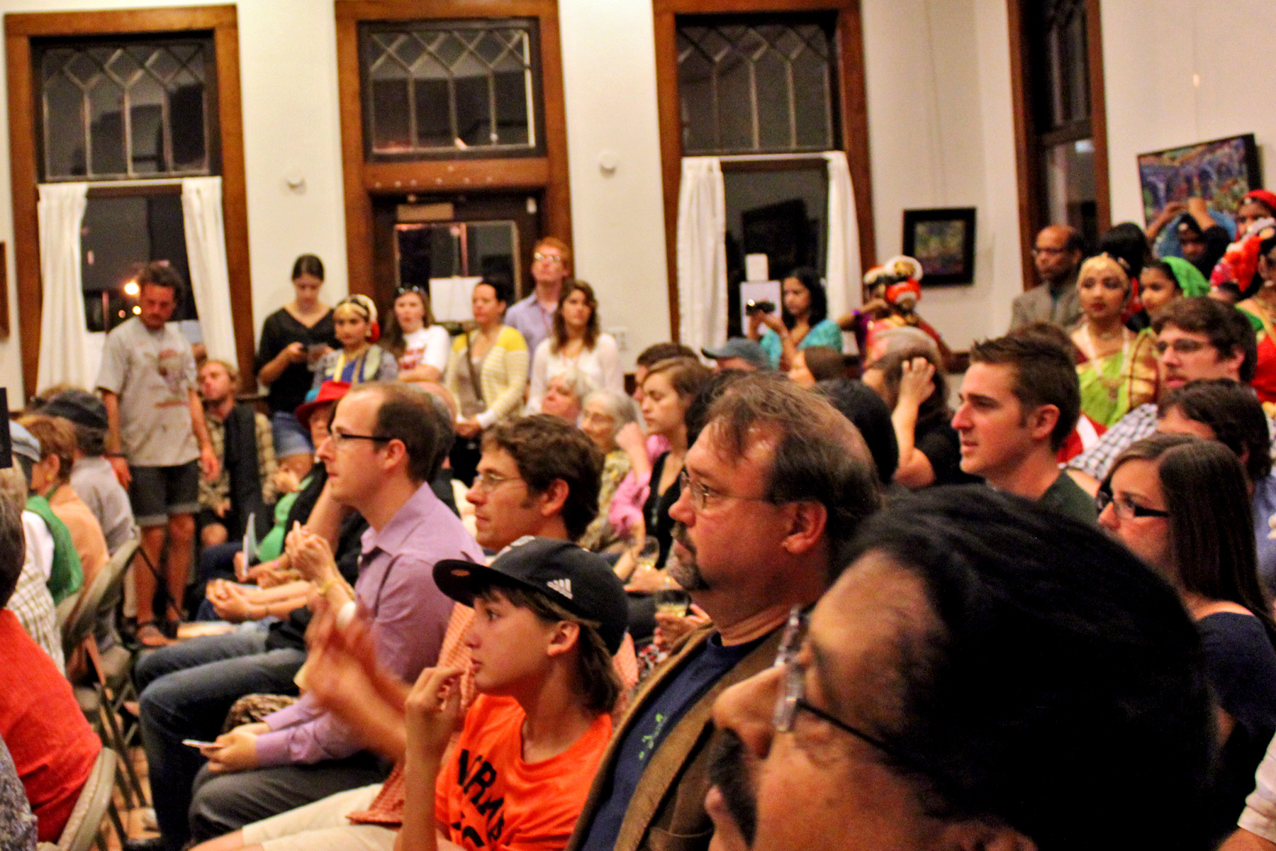A packed house at the Neustadt Festival Opening Night. Photo by Jen Rickard.