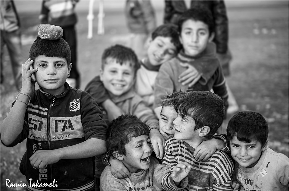 Ramin Takamoli, “Unbreakable,” taken at a Yazidi refugee camp in Kurdistan, December 29, 2014 / Copyright © 2014 by Ramin Takamoli
