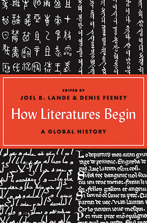 The cover to How Literatures Begin: A Global History