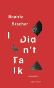 The cover to I Didn’t Talk by Beatriz Bracher