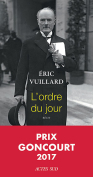 The cover to L’Ordre du jour by Éric Vuillard