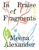 The cover to In Praise of Fragments by Meena Alexander