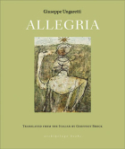 The cover to Allegria by Giuseppe Ungaretti
