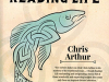 The cover to Reading Life by Chris Arthur