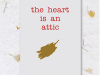 The cover to The Heart Is an Attic by Srivadya Sivakumar