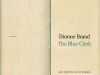 The cover to The Blue Clerk by Dionne Brand