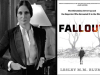 A photograph of author Lesley M. M. Blume juxtaposed with the cover to her book, Fallout