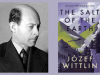 A black and white photograph of Józef Wittlin juxtaposed with the cover of his book Salt of the Earth