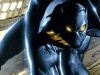 A detail from the cover to Black Panther Vol 3 #1; art by Mark Texeira and Joe Quesada