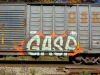 Gasp graffiti on side of a rail car. Photo by Cranky Messiah/Flickr