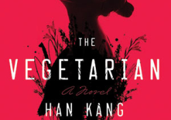 The cover to The Vegetarian by Han Kang