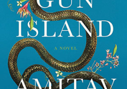 The cover to Gun Island by Amitav Ghosh