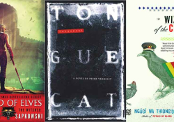 The covers to three books from the fantasy in translation list