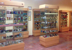 A photograph of the Museum of Miniature Books in Baku, Azerbaijan
