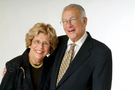A photograph of Delores and Walter Neustadt