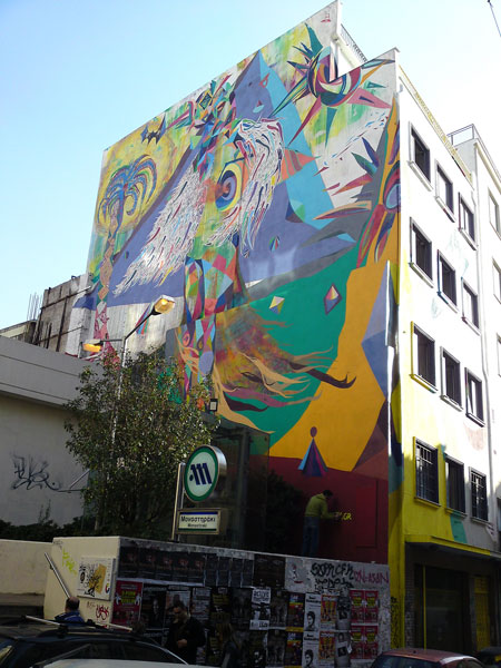 Athens street art