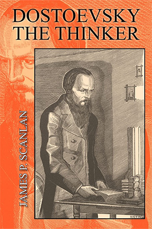 The cover to Dostoevsky's The Thinker