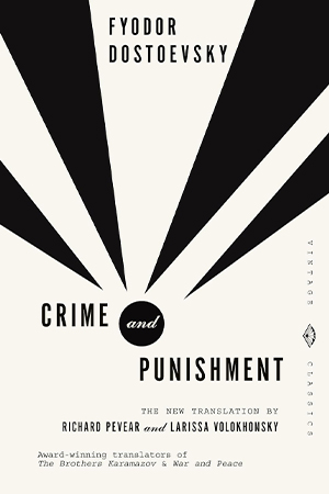 The cover to Crime and Punishment