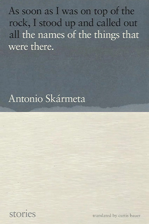 The cover to The Names of the Things That Were There by Antonio Skármeta