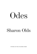 The cover to Odes by Sharon Olds