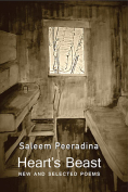 The cover to Heart’s Beast: New and Selected Poems by Saleem Peeradina
