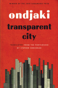 The cover to Transparent City by Ondjaki
