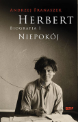 The cover to the first volume of Herbert: Biografia by Andrzej Franaszek