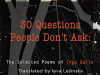 The cover to 30 Questions People Don’t Ask: Selected Poems by Inga Gaile
