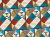 A collage of multiple copies of the cover to Melissa Weininger’s Beyond the Land