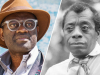 Alain Mabanckou photo by Shevaun Williams. James Baldwin photo by Allan Warren.