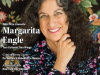 NSK Laureate Margarita Engle smiles at the camera. The cover to the Winter 2020 issue of WLT.