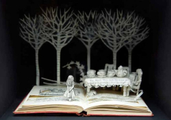 Art made from books
