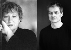 Left: Anne Portugal. Right: Pierre Alferi