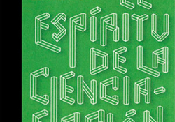 The cover to El espíritu de la ciencia-ficción by Roberto Bolaño