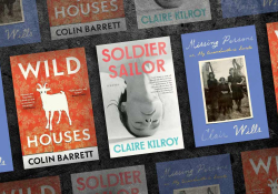 A tile image featuring the covers to the books discussed below