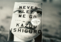 Never Let Me Go by Kazuo Ishiguro. Photo by Tanasha Pina